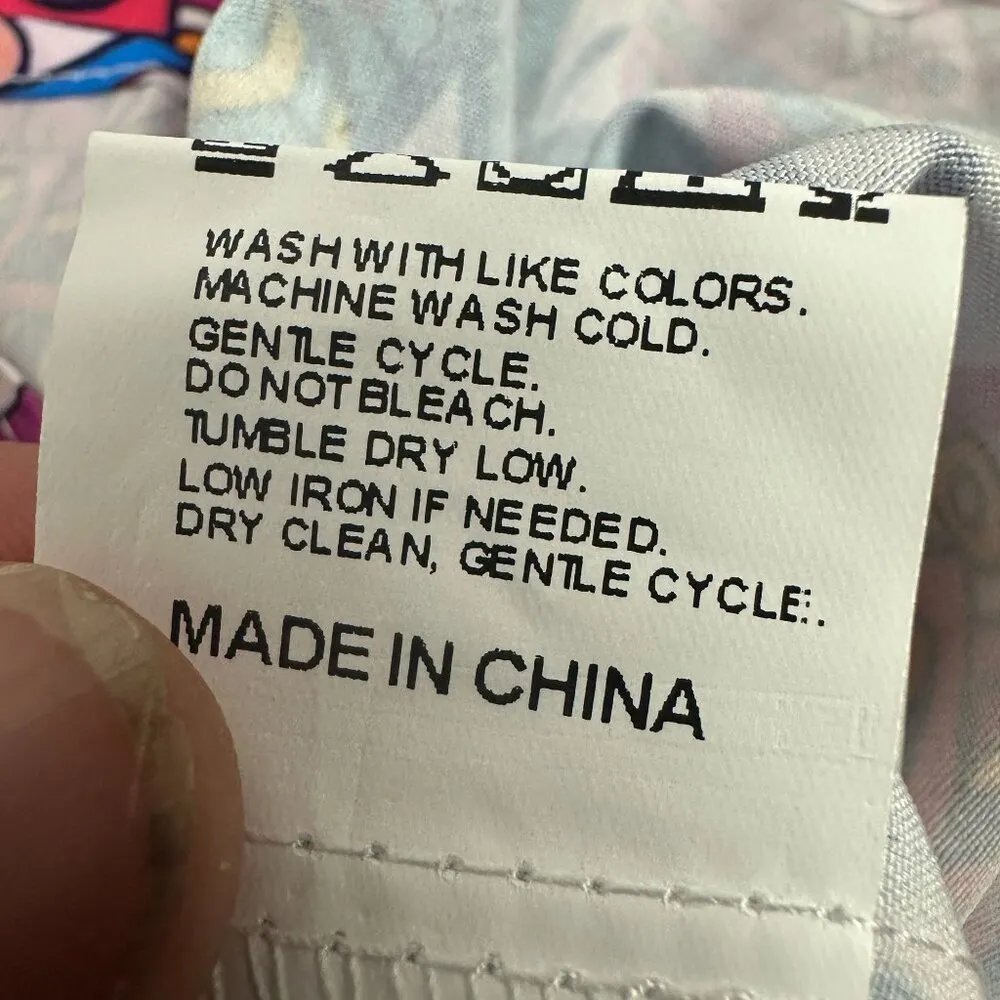 Chicme Womens Long Sleeve Mandala Print Blouse Shirt Size M - Image 6