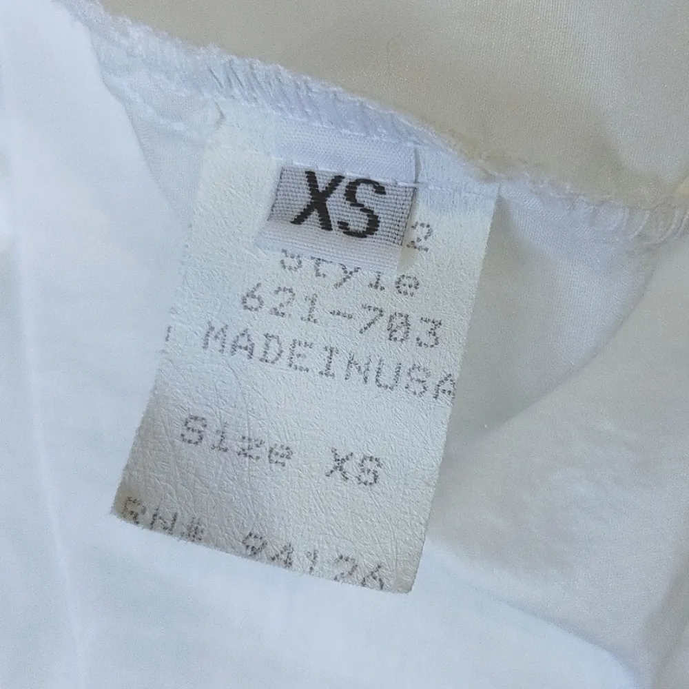 CP Shades Cotton Silk Flowy White Top - Image 6