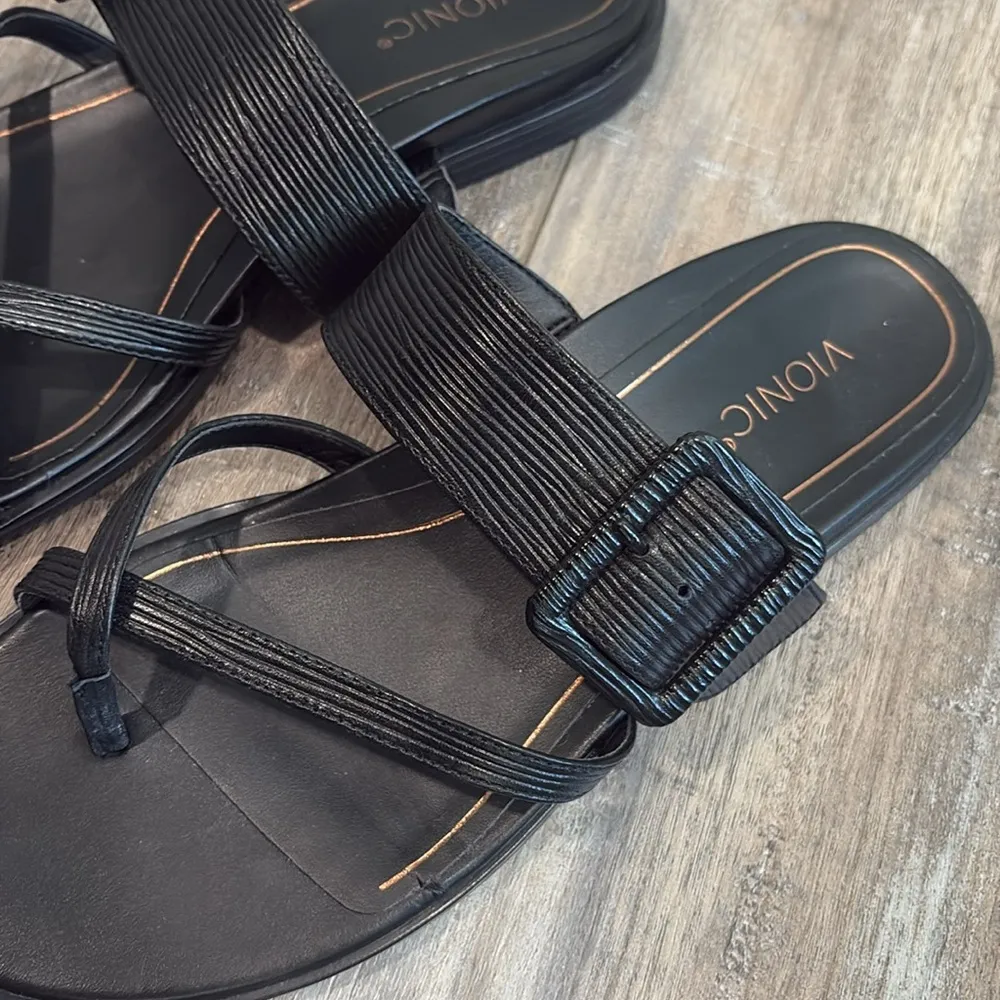 Vionic Julep Sandal Black 9 - Image 3