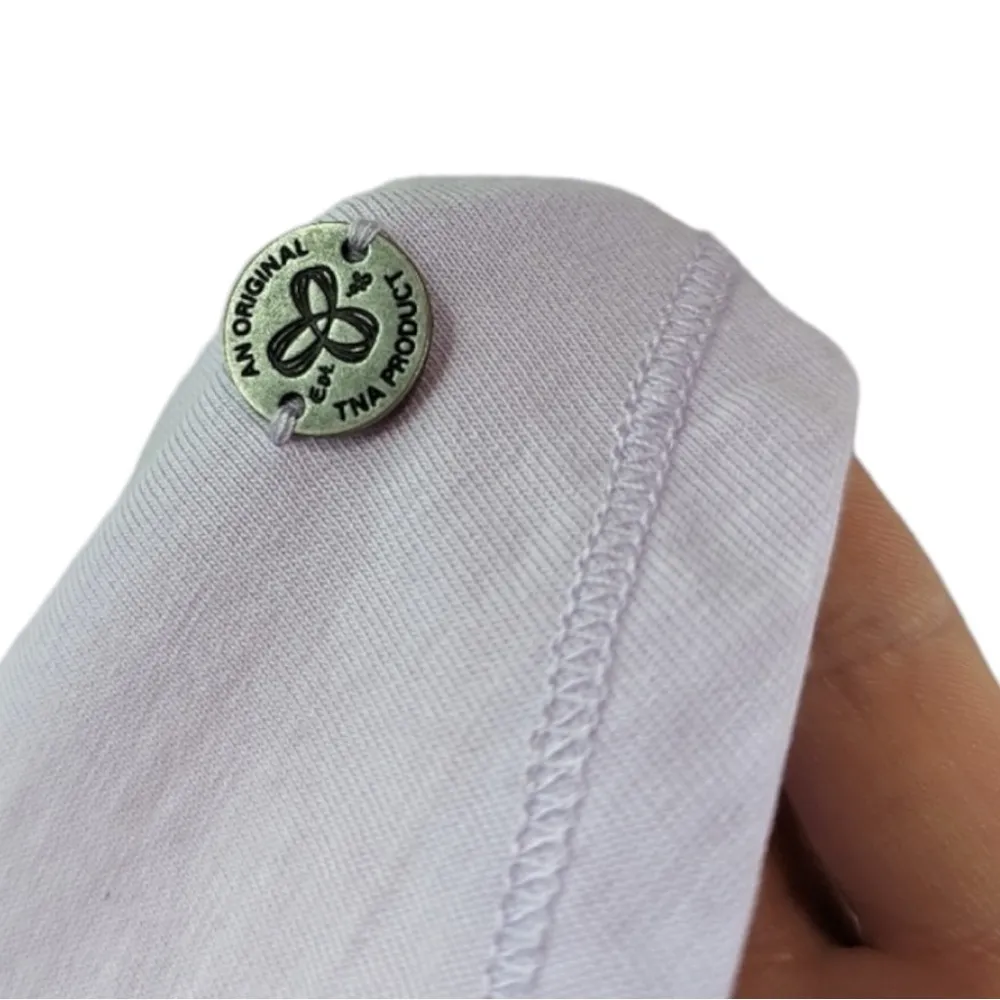 Aritzia Purple Tna Mini Pastel Lilac Dress Women’s Size XS - Image 12