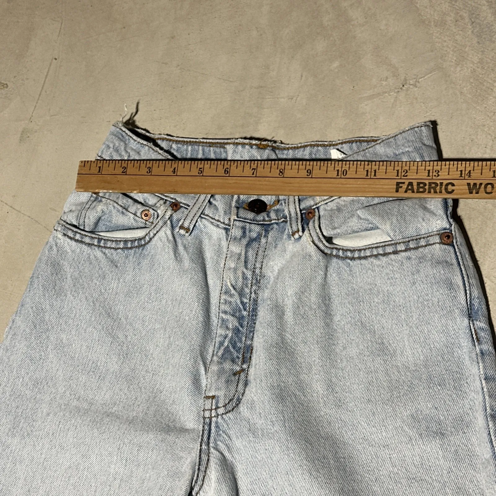 VTG 90s Levi's 17512-0233 Mom Tapered Jeans Women Juniors SZ 9 Made in USA - Image 8