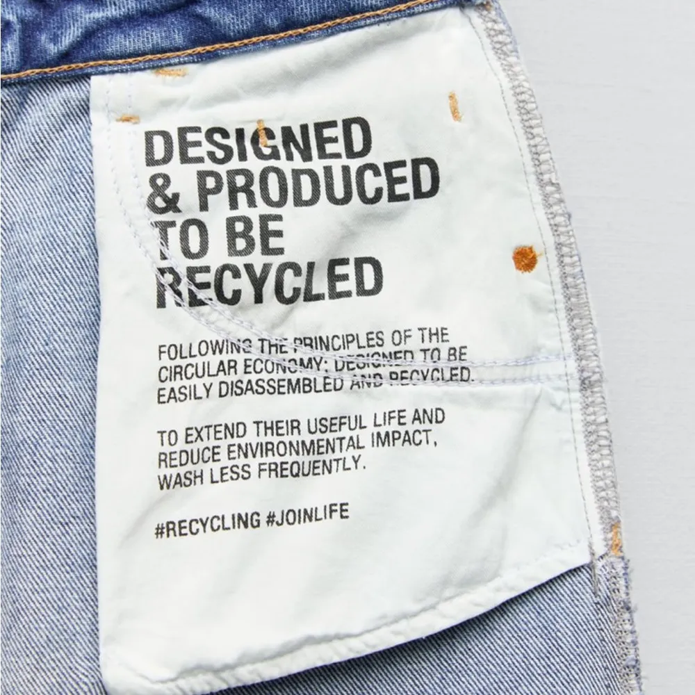 ZARA Mom Fit Biker Jeans - Image 11