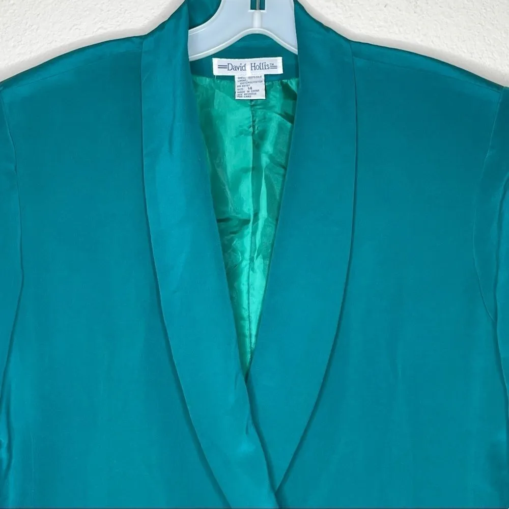 Vintage David Hollis Blazer‎ Size 14 - Image 6