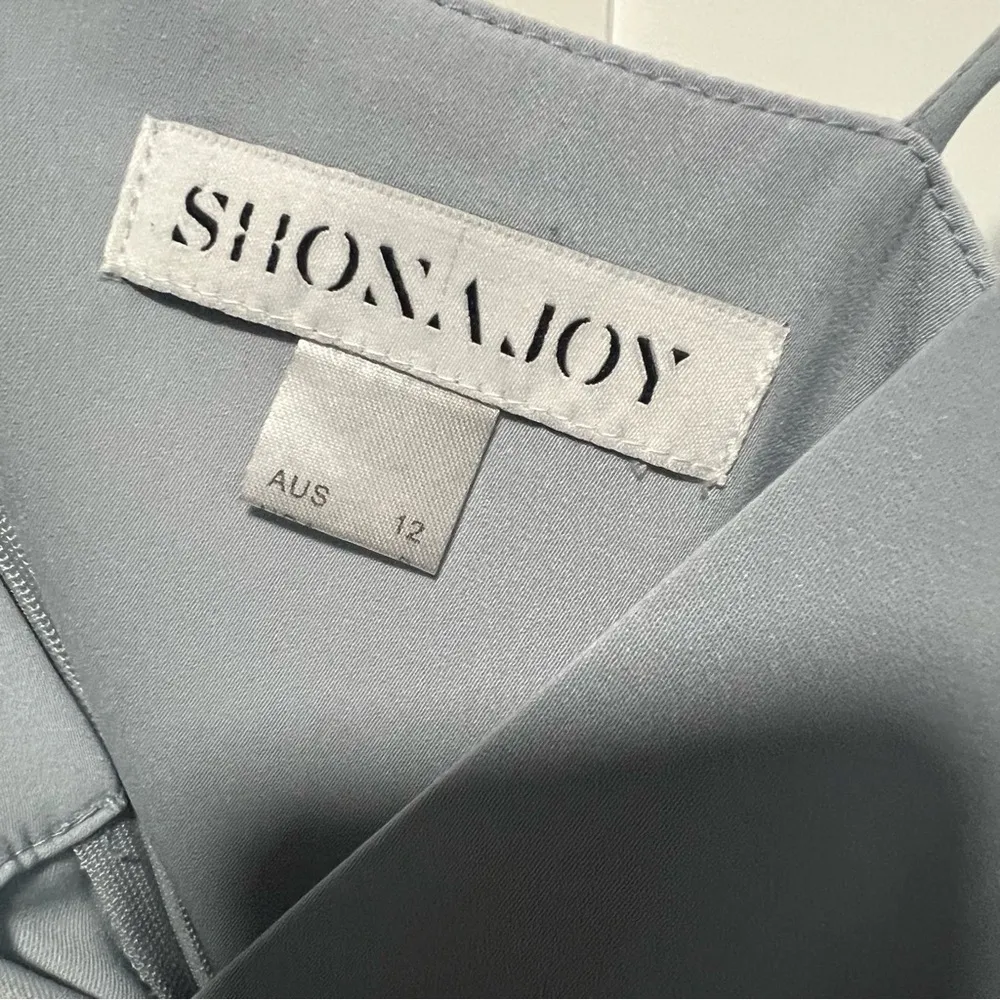 SHONA JOY x Revolve Cocktail Draped Dress in
Powder Blue in Powder Blue - Image 4
