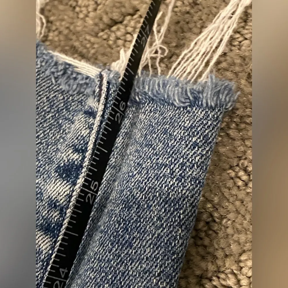 Kut from the Kloth Back Front Pockets Skinny Jeans Frayed Hem Women's Sz 00 - Image 16