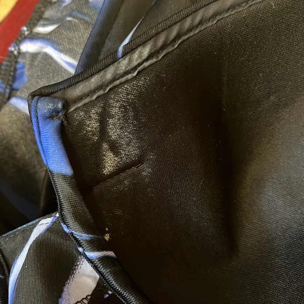 Miraclesuit Swimsuit One Piece Blue Black Swirl 10 - Image 4