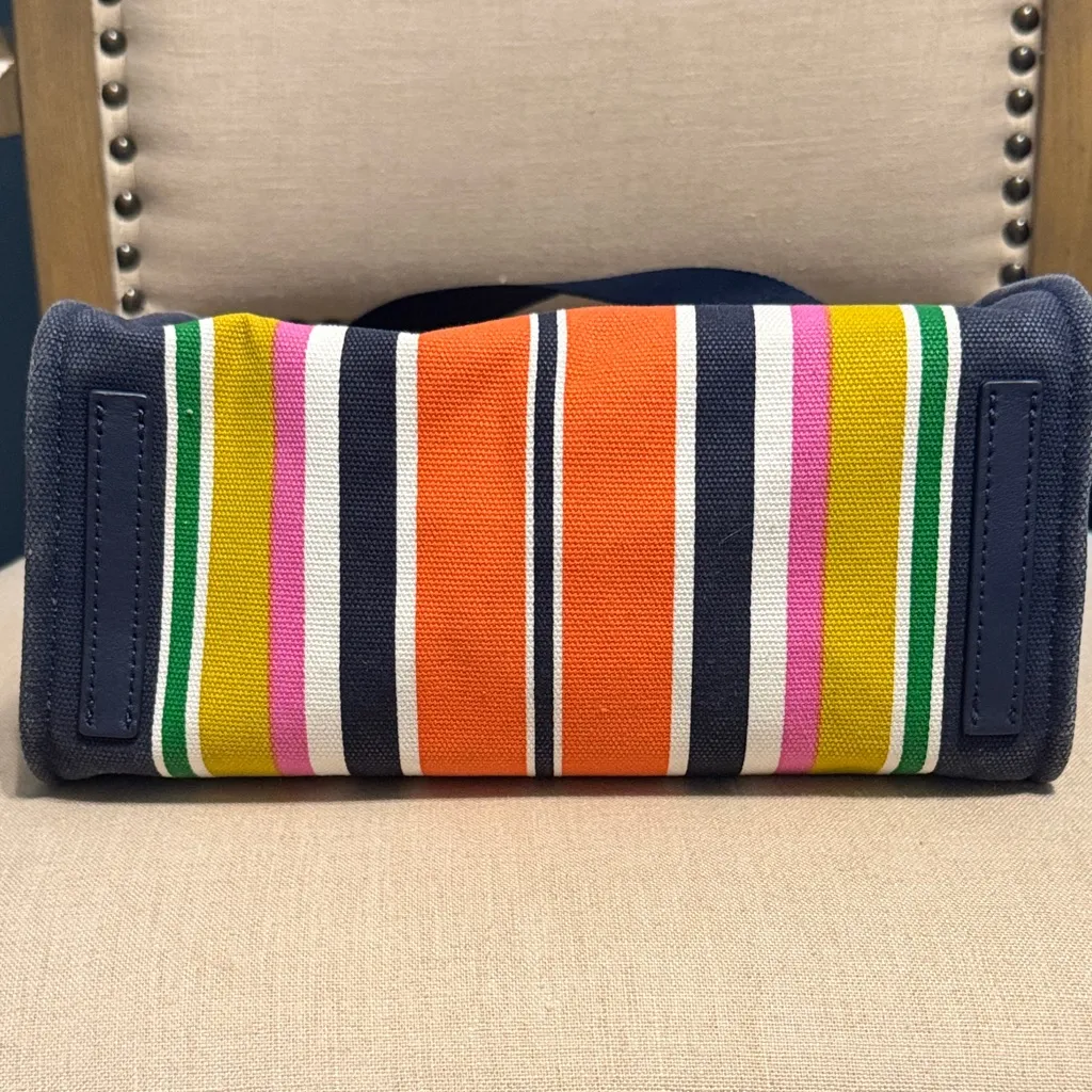 Kate Spade New York Kitt Stripe Medium Tote Bag - Image 8