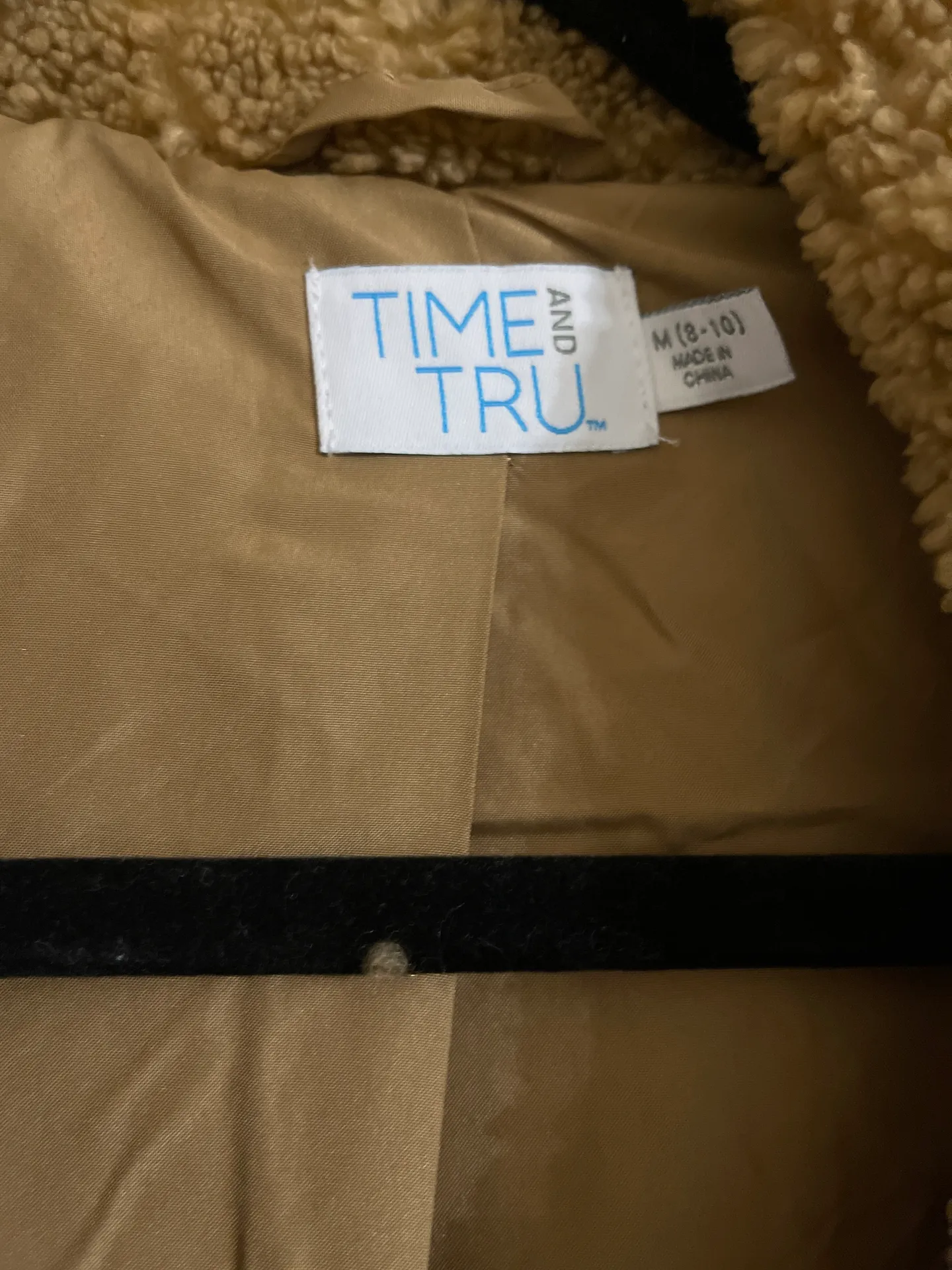 Time & Tru Sherpa Coat - Image 2