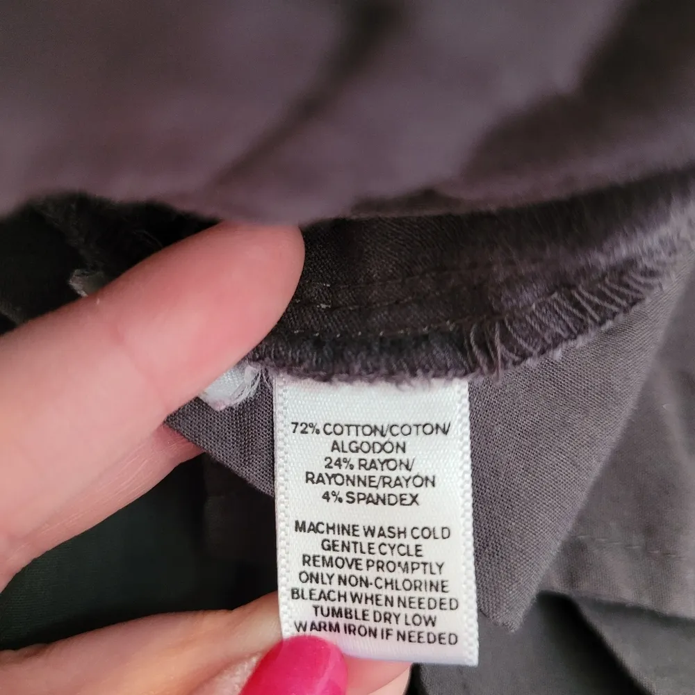 LOFT Gray Marisa Pant - Image 9