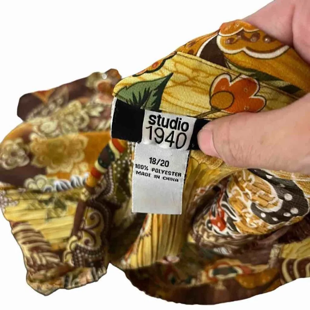 Studio 1940  button down shirt Womens size 18/20‎ - Image 10