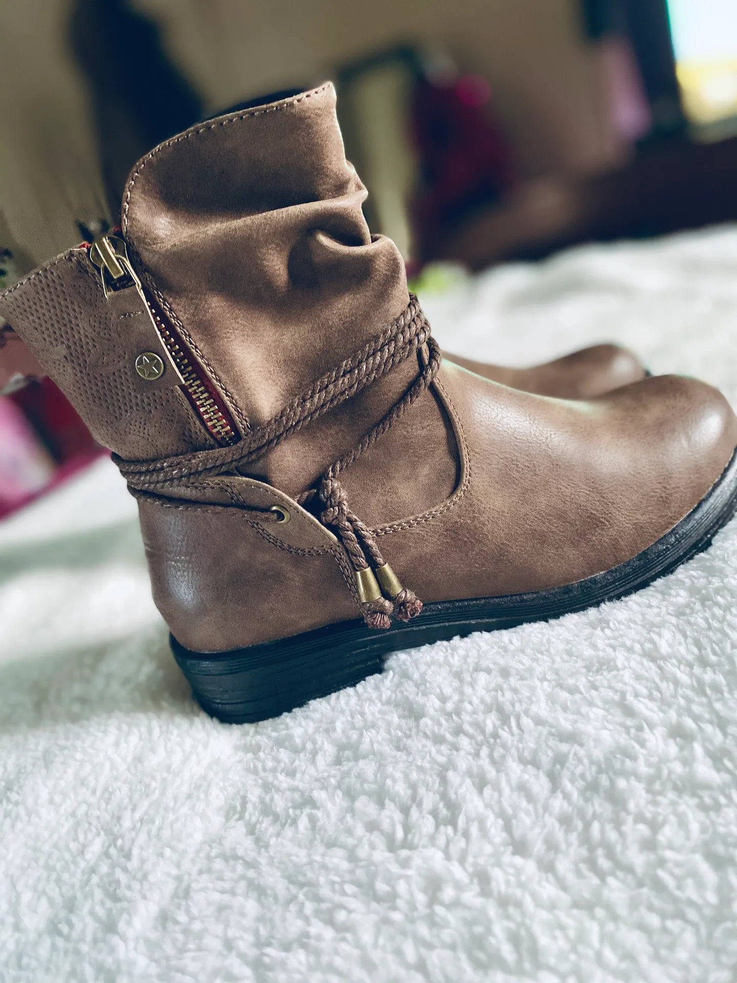 Patrizia Ankle Boot Brown Size 6 - Image 3