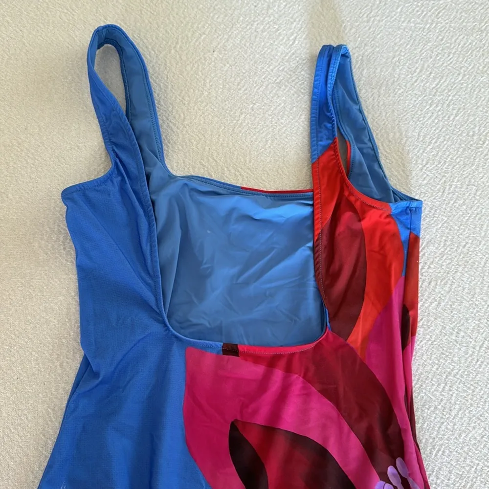 Farm Rio Watercolor Floral One-Piece Swimsuit, size Small, BRAND NEW, $200 - Image 13