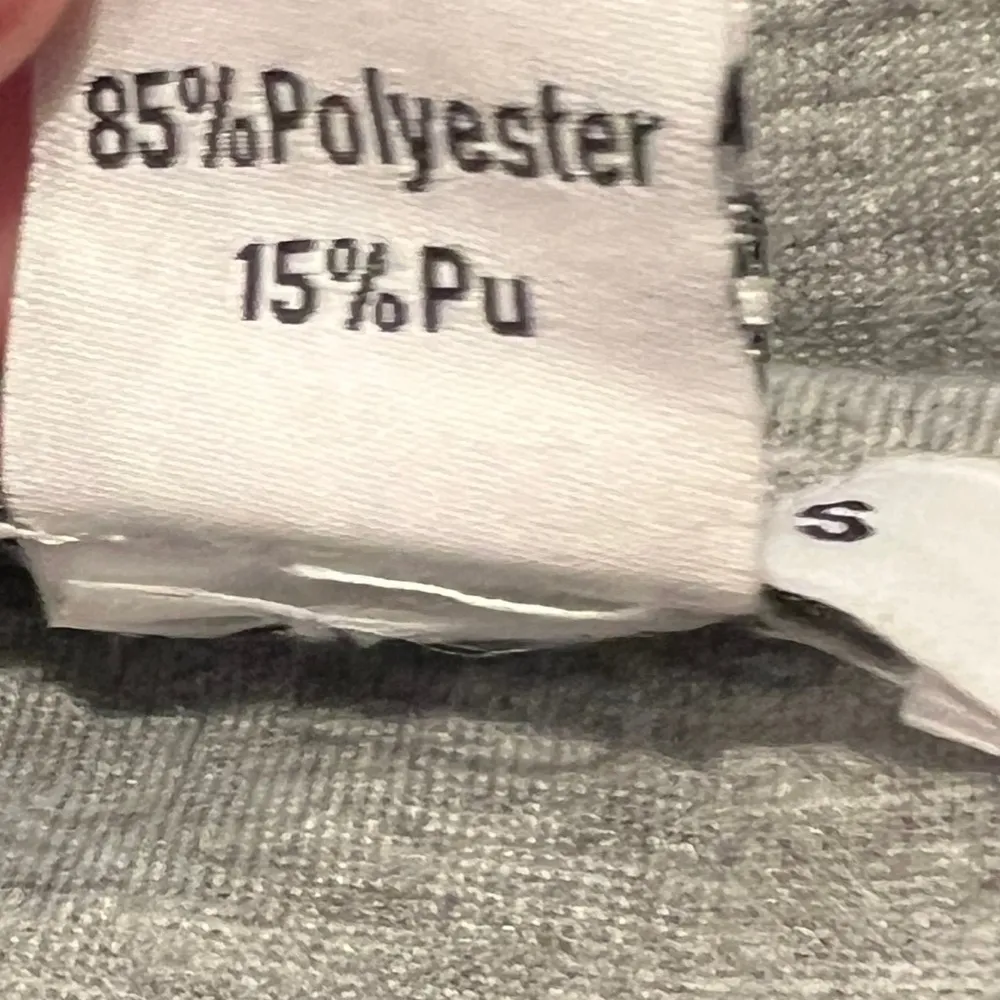 GLAMOROUS Women’s Gray Zipper Pocket Moto Jacket Size S - Image 4