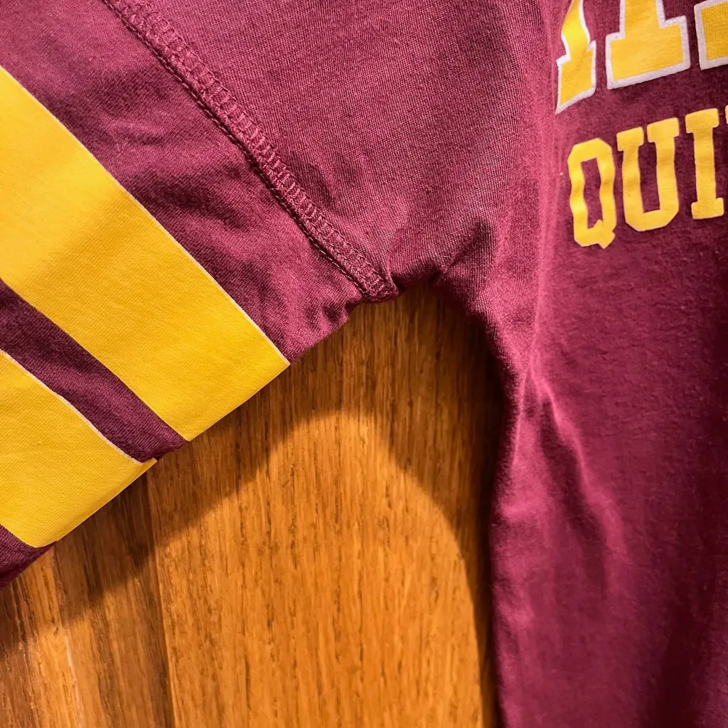 Harry Potter Quidditch Team Captain Gryffindor Cropped Long Sleeve - Image 6