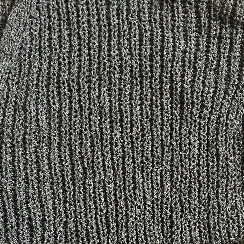 Final Touch Charcoal Knit Top - Image 3