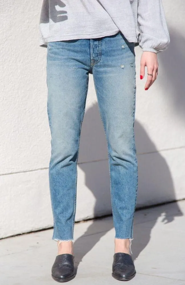 GRLFRND DENIM KAROLINA IN WHOLE LOTTA LOVE SKINNY JEANS SIZE 24 NEW - Image 2
