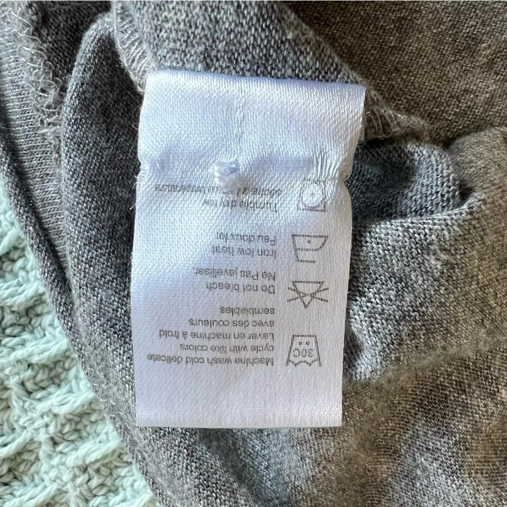 Chaser T Shirt Womens XS Extra Small Short Sleeve Tee Top Gray Rainbow Brunch - Image 6