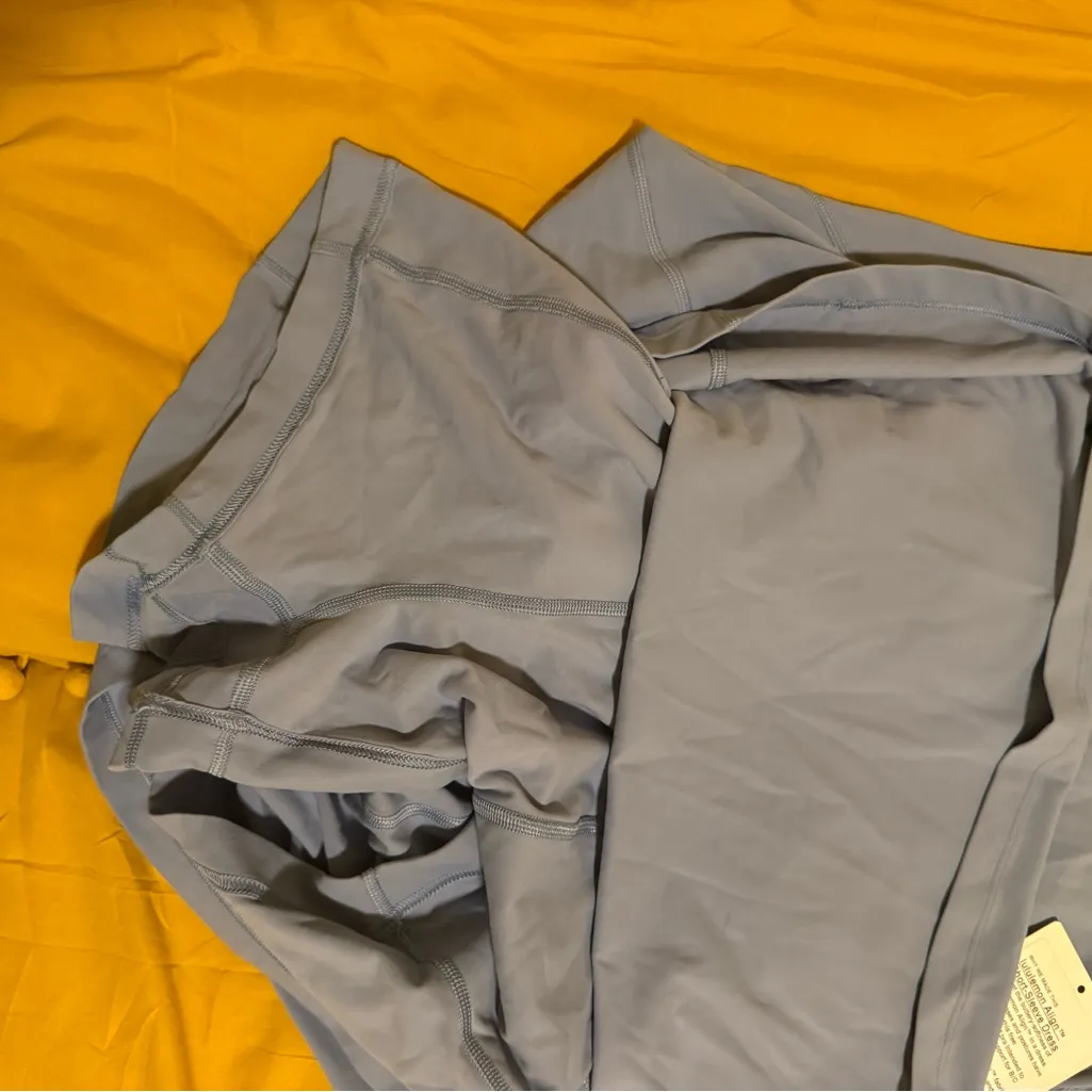 Light blue lululemon Short Sleeve align Dress Blue Willow - Image 3