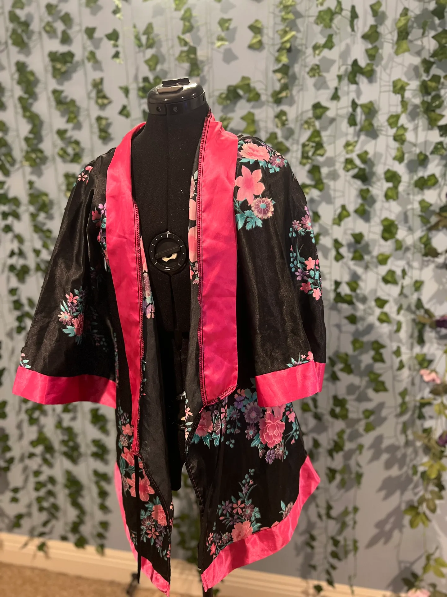 Floral satin kimono Multi Size M - Image 2