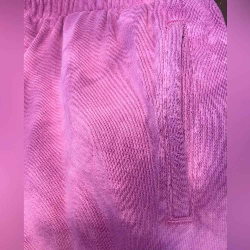 Gap Vintage Soft Women's Purple Tie-Dye Sweat Pants Joggers - Image 4