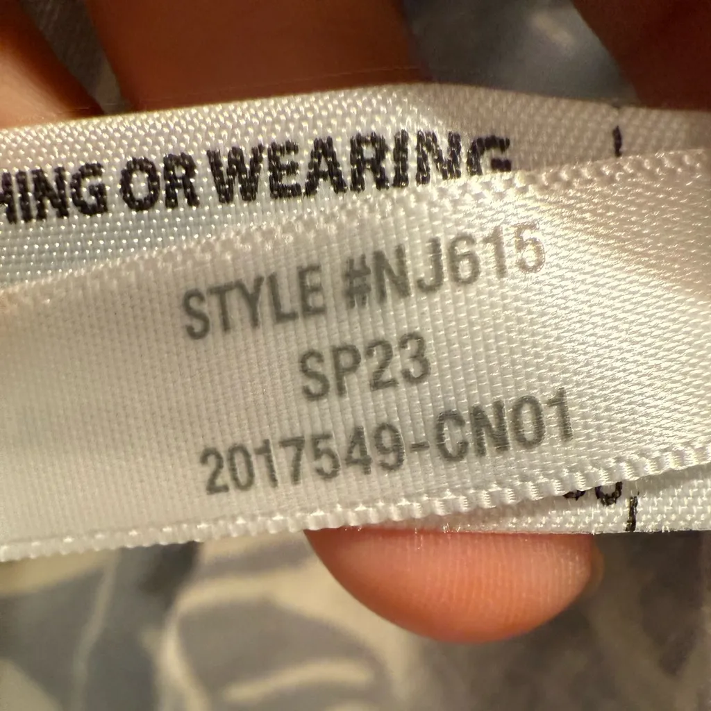 Madewell Linen-Blend Camp Shirt in Abstract Flora Size Large‎ - Image 7