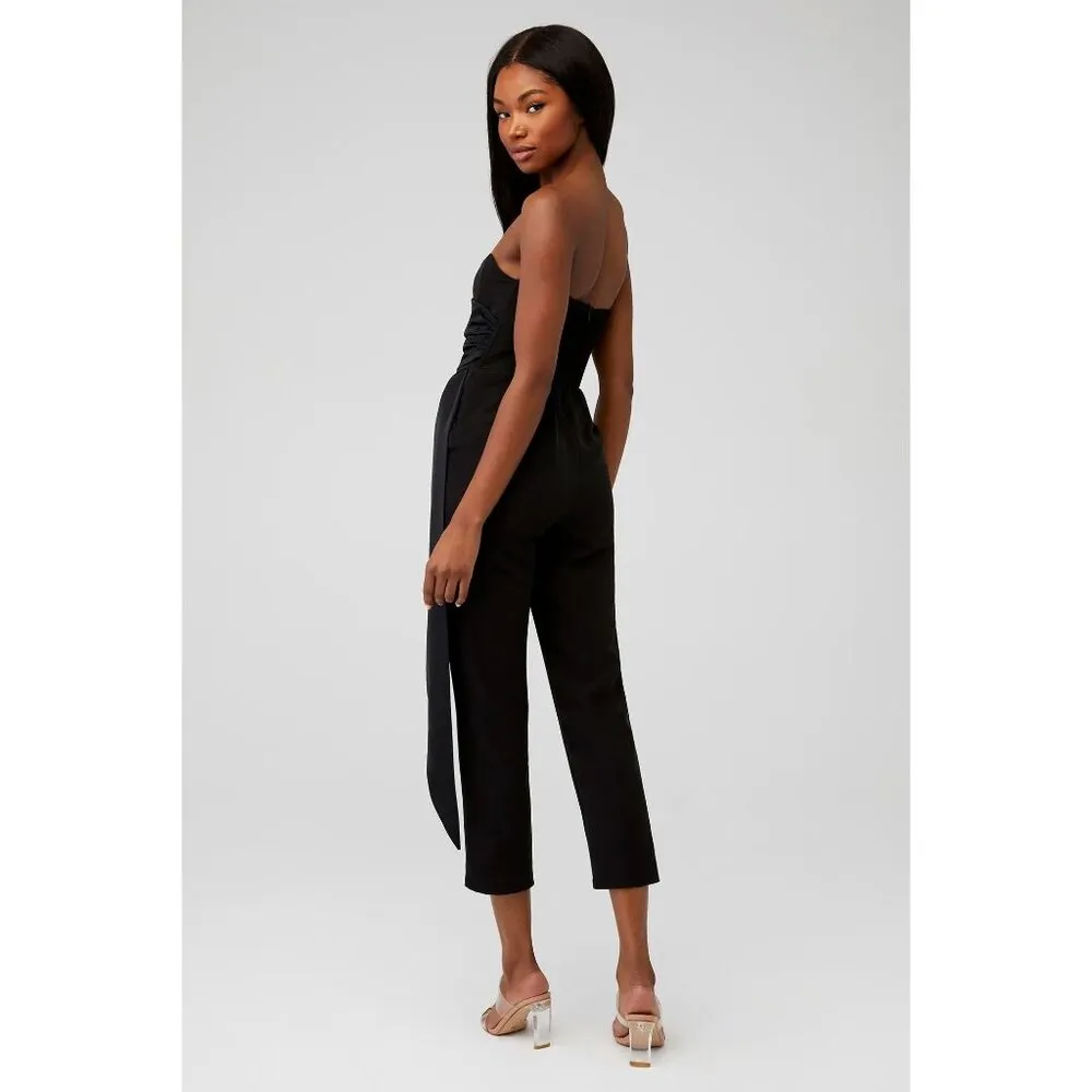 Steve Madden Harlen Jumpsuit in Black Small Womens Dressy Cocktail outfit - Image 13