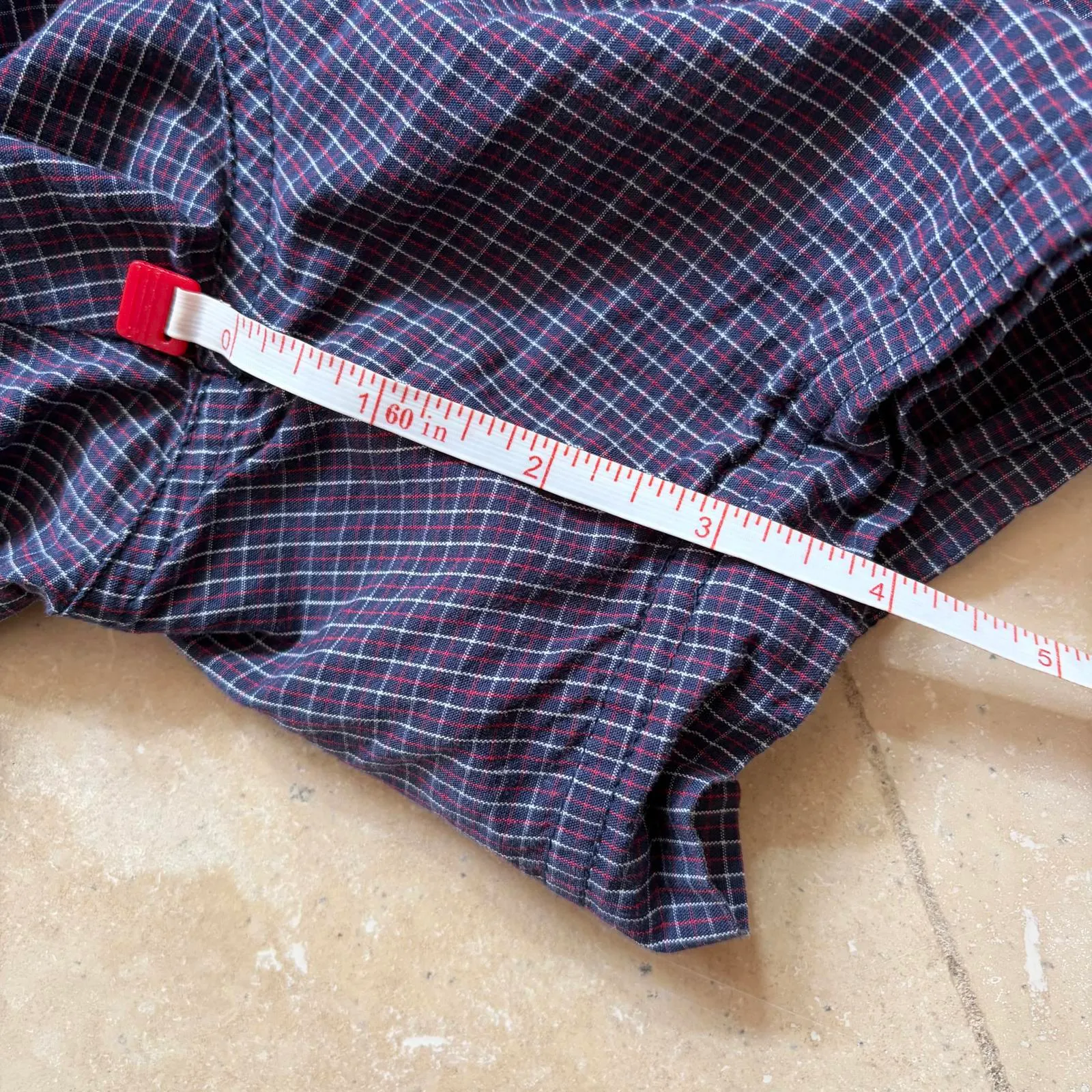 Vintage Nike Challenge Court Tennis Shorts Plaid Boxer Women's Size Medium - Image 5