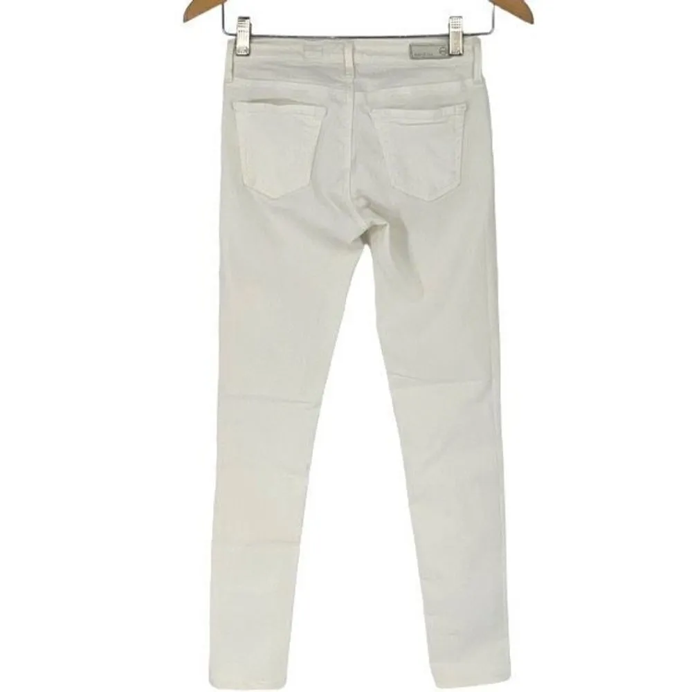 AG Adriano Goldschmied Women's The Legging Ankle Super Skinny Pants Jeans 25R Wh - Image 3