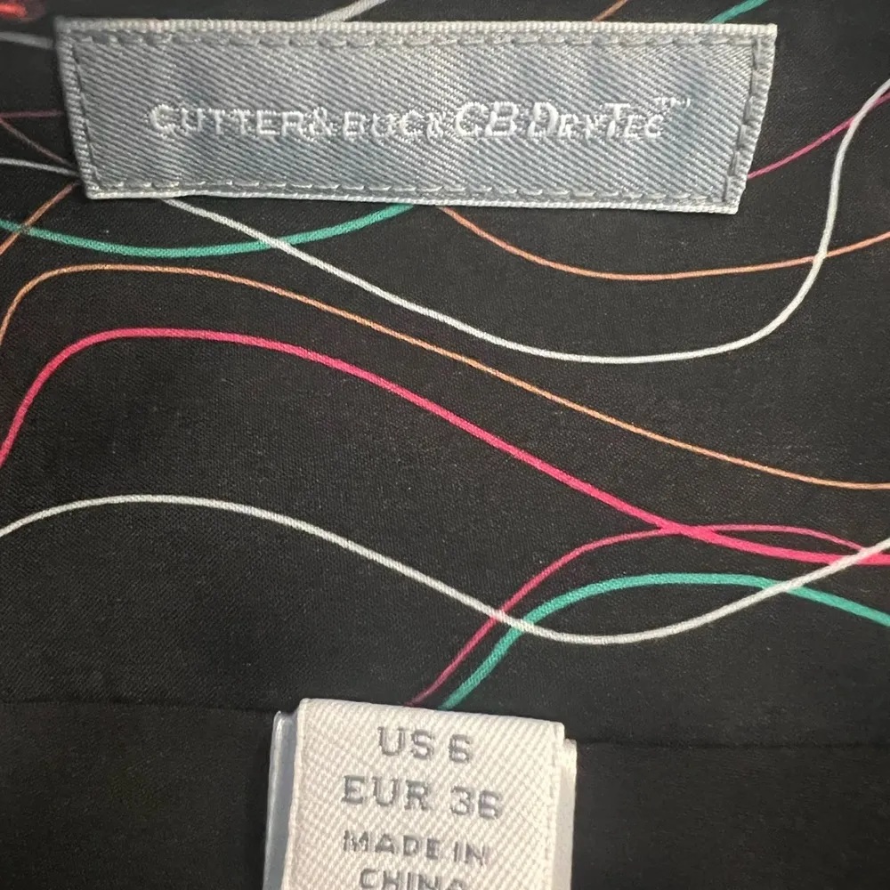 Cutter & Buck DryTec Athletic Skort Skirt w/ Shorts Size 6 Pockets Colorful EUC - Image 4