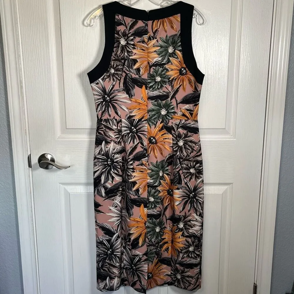 Anthropologie Black Halo Aurora Floral Sheath Dress Sz 12 NWT - Image 10