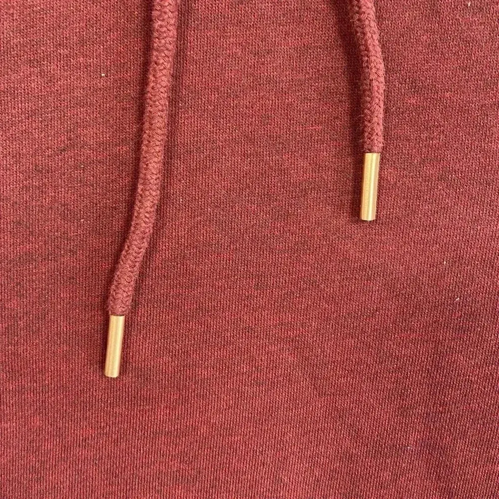 Hooey Veracruz Maroon with‎ Aztec Pocket Hoodie Women's Size M Medium Western Red - Image 8