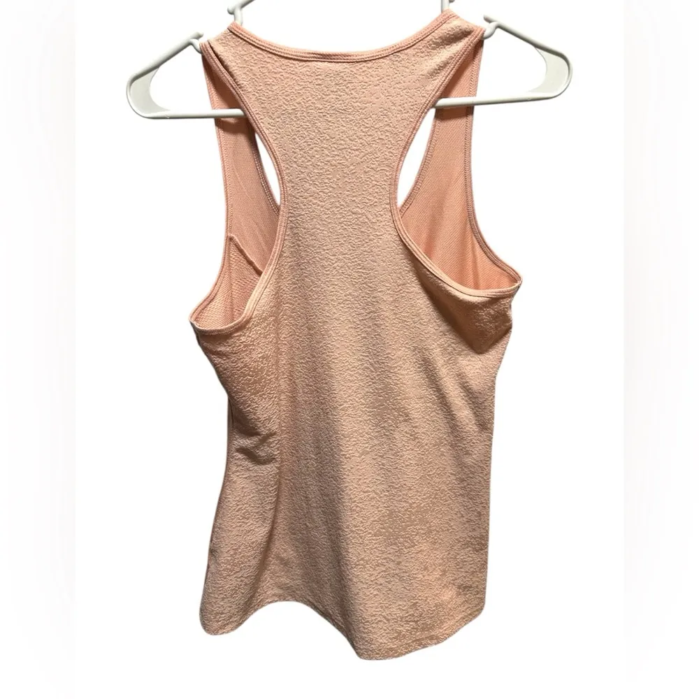 GYMSHARK PINK OPEN FRONT TIE TANK TOP - Image 4