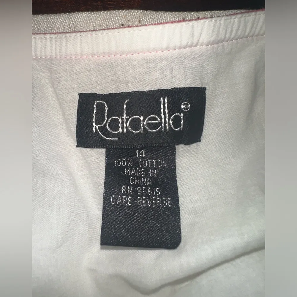 Rafaella A Line Cotton Midi Skirt White France Inspired - Image 3