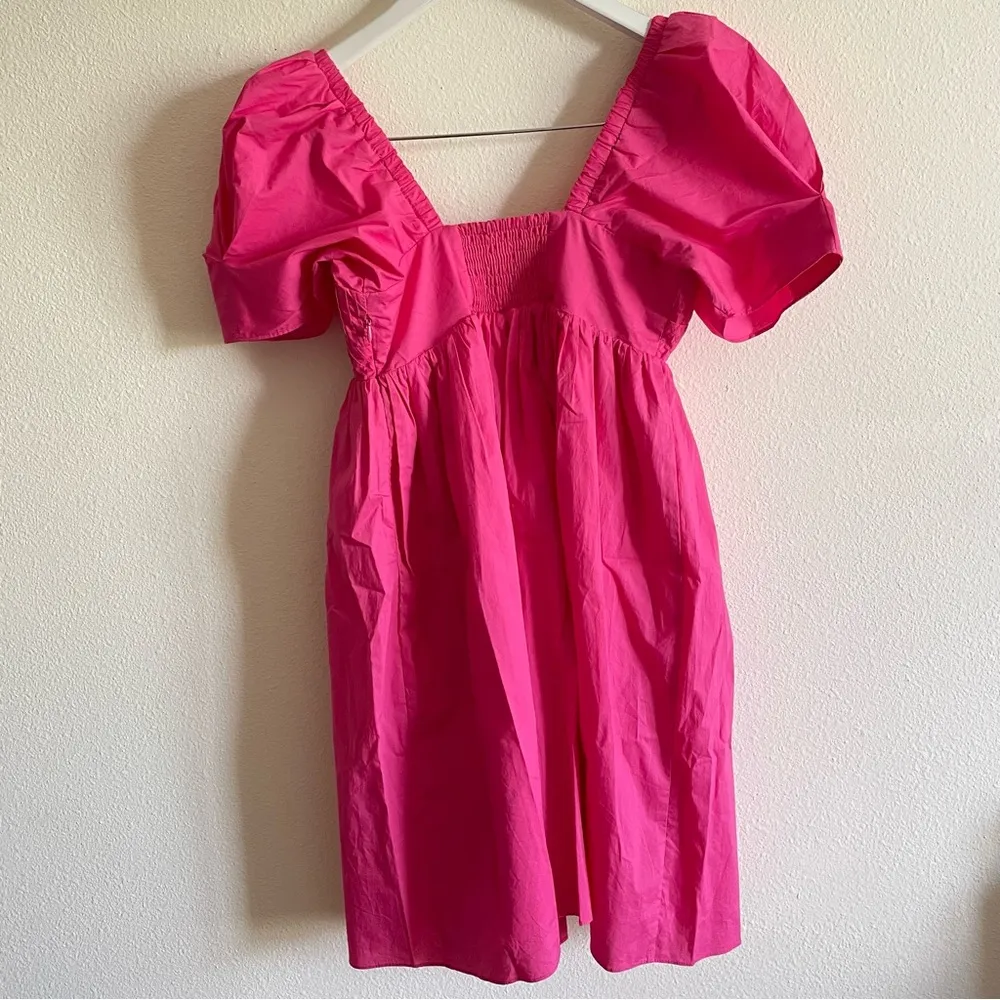 Tuckernuck Hyacinth House French Fuchsia Mini Dress - Image 5