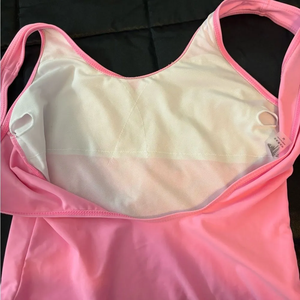 Women’s Pink “Babe” One Piece Swimsuit Size Medium - Image 5