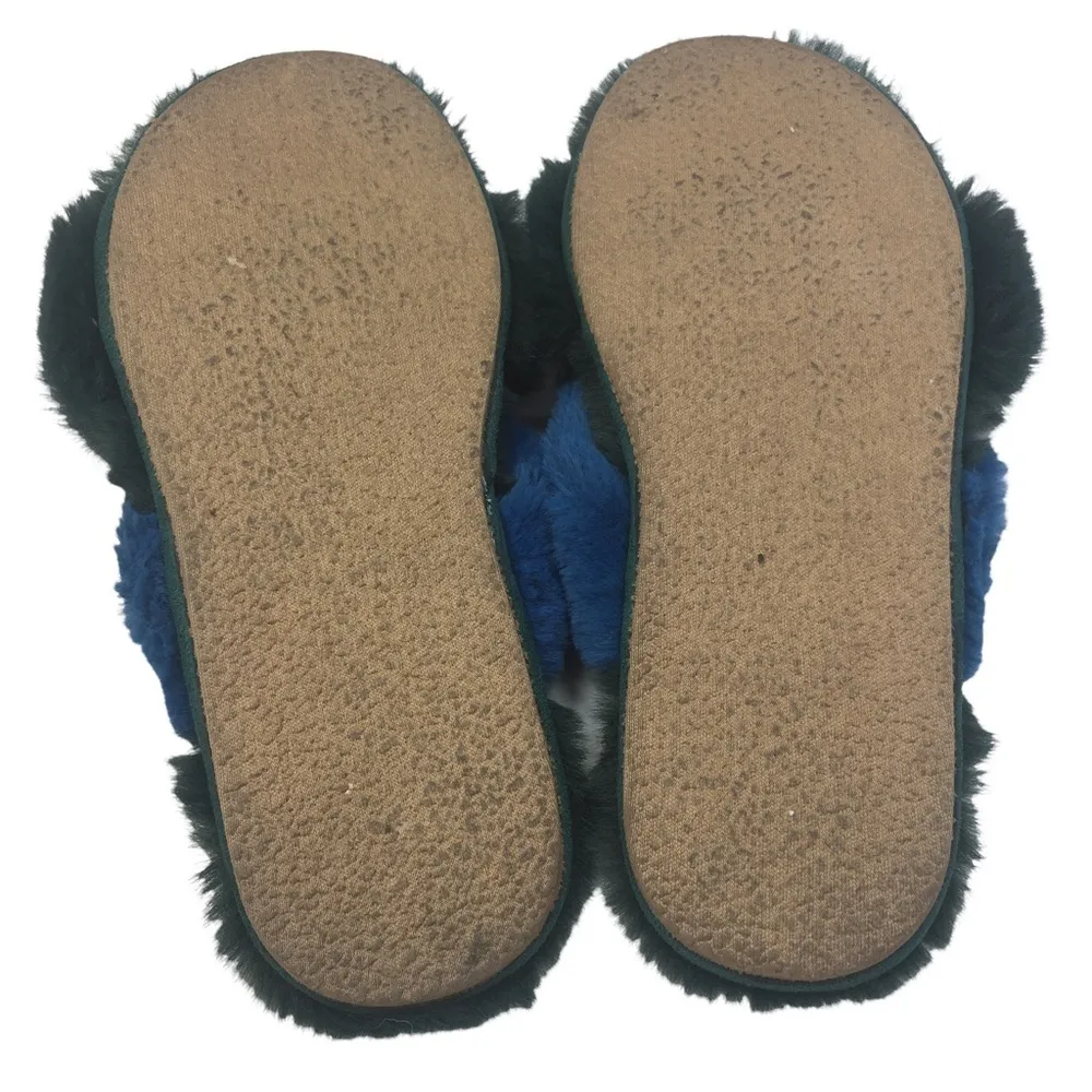 Anthropologie LEXIE SLIPPERS open toe faux fur - Image 6