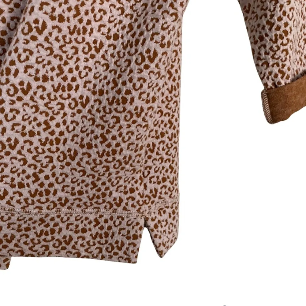 Maison Jules • leopard sweater• Size M - Image 3