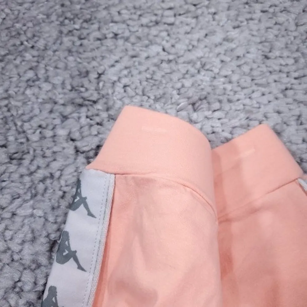 Kappa 222 Banda Cartin 2 Bike Shorts Women’s Size XS Orange Peach Skin Fit NWT - Image 4