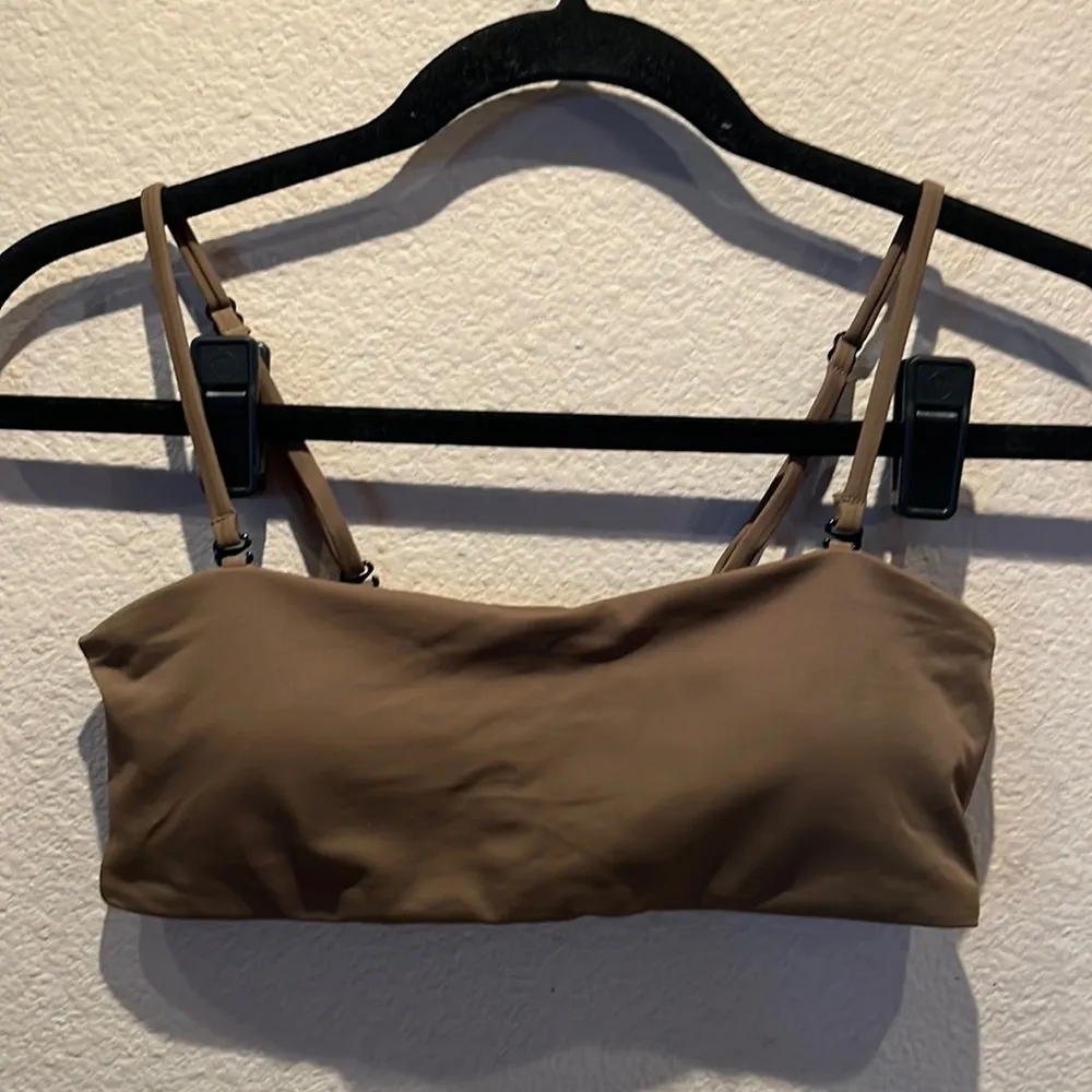 Pink Colada Bermuda Convertible Green Bikini Top Size Small - Image 7