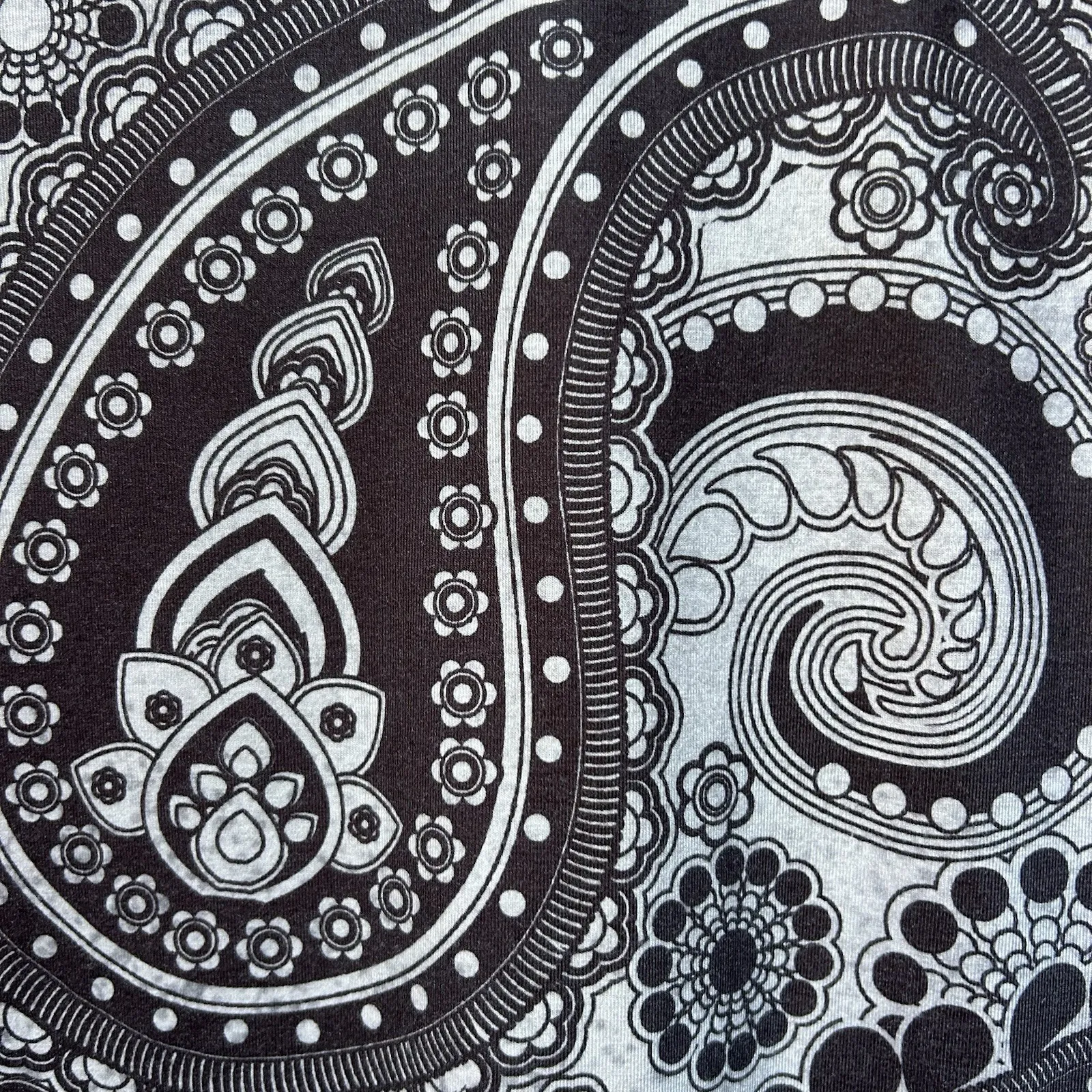 Noracora Womens Brown Floral Paisley Tank Top Shirt Size Medium Yoga Gym Workout - Image 4