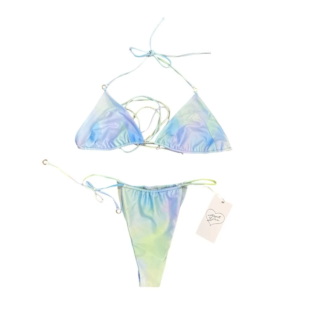 Heart Of Sun Swept Away Bikini Set Top & Bottom In Euphoria - Image 3