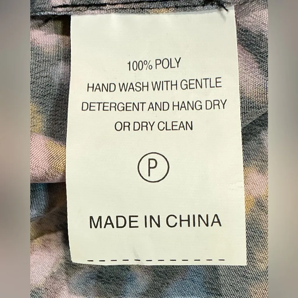 New Marie Oliver Arden Pleated Ruffle Neck Long Balloon Sleeve Blouse Size M - Image 5