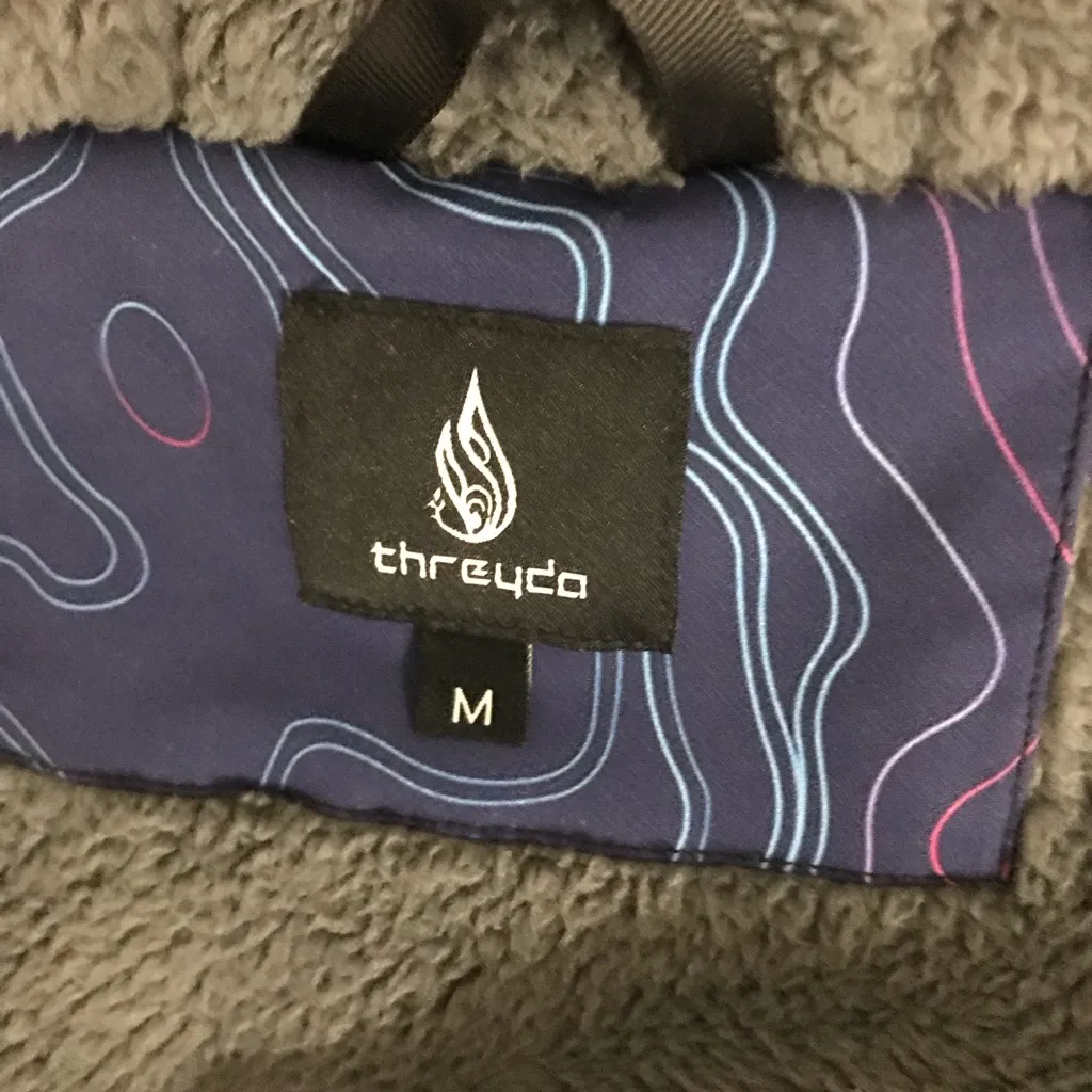 THREYDA ELEVATION WOMEN'S SHERPA JACKET Blue Size M - Image 7