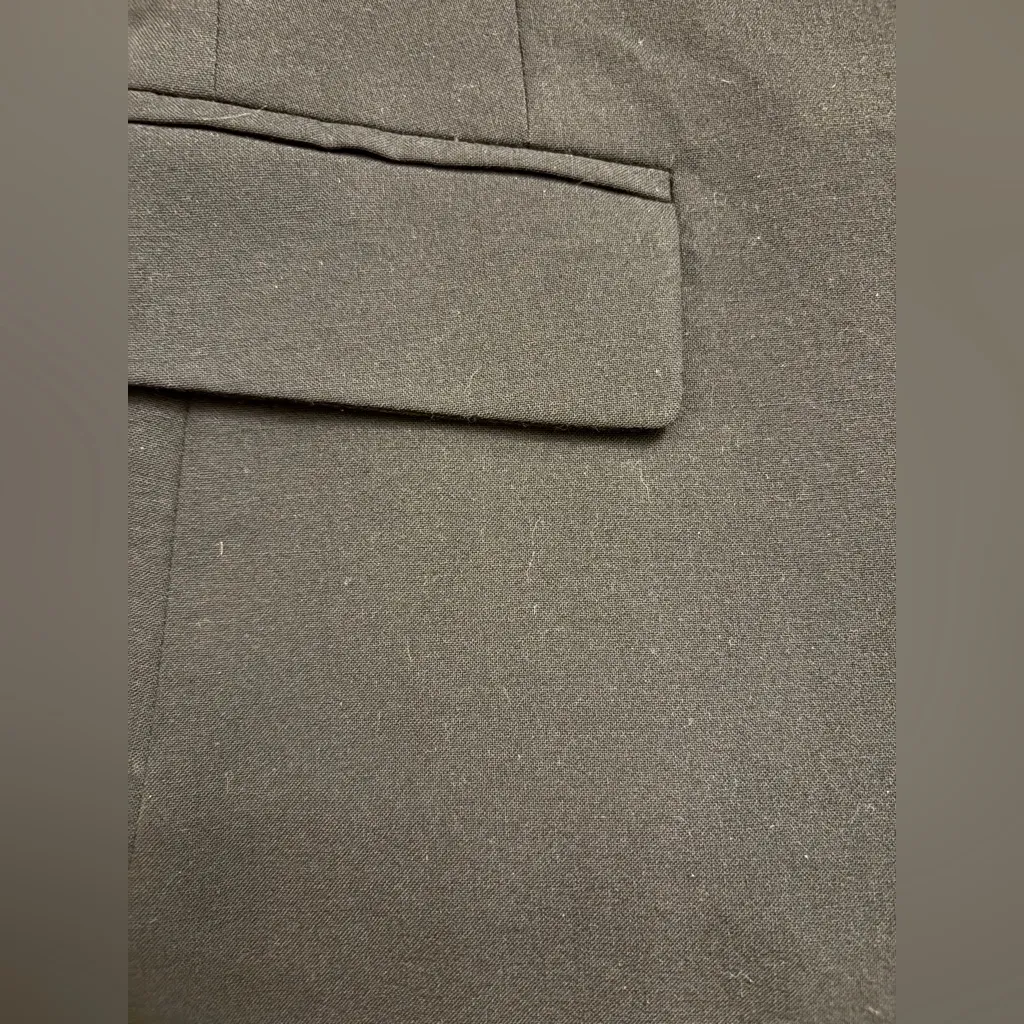 Banana Republic black wool blazer pants suit set - Image 5