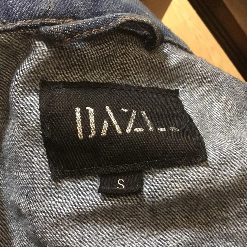 Dazl Denim Coat Blue - Image 4