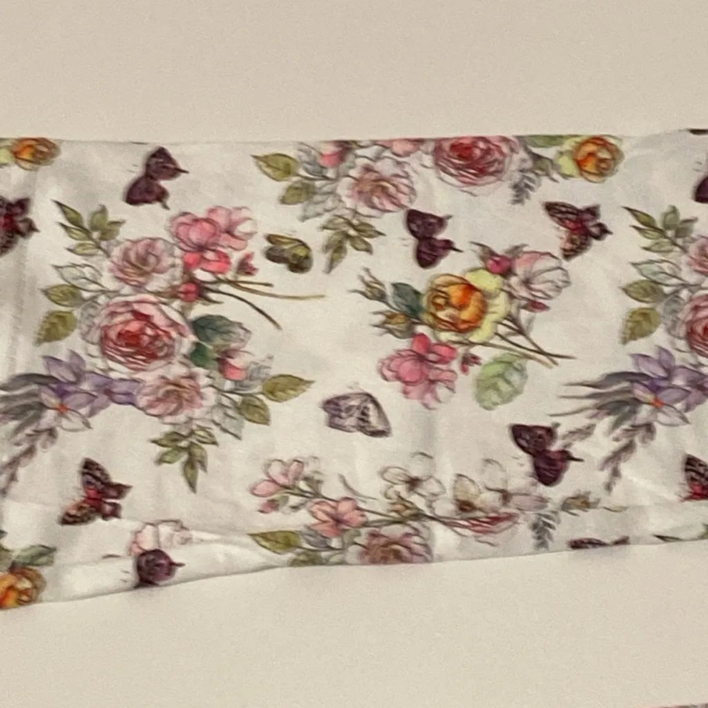 DEFENSE Sleeves for farmers  gardeners and outdoor enthusiast white pink floral - Image 3