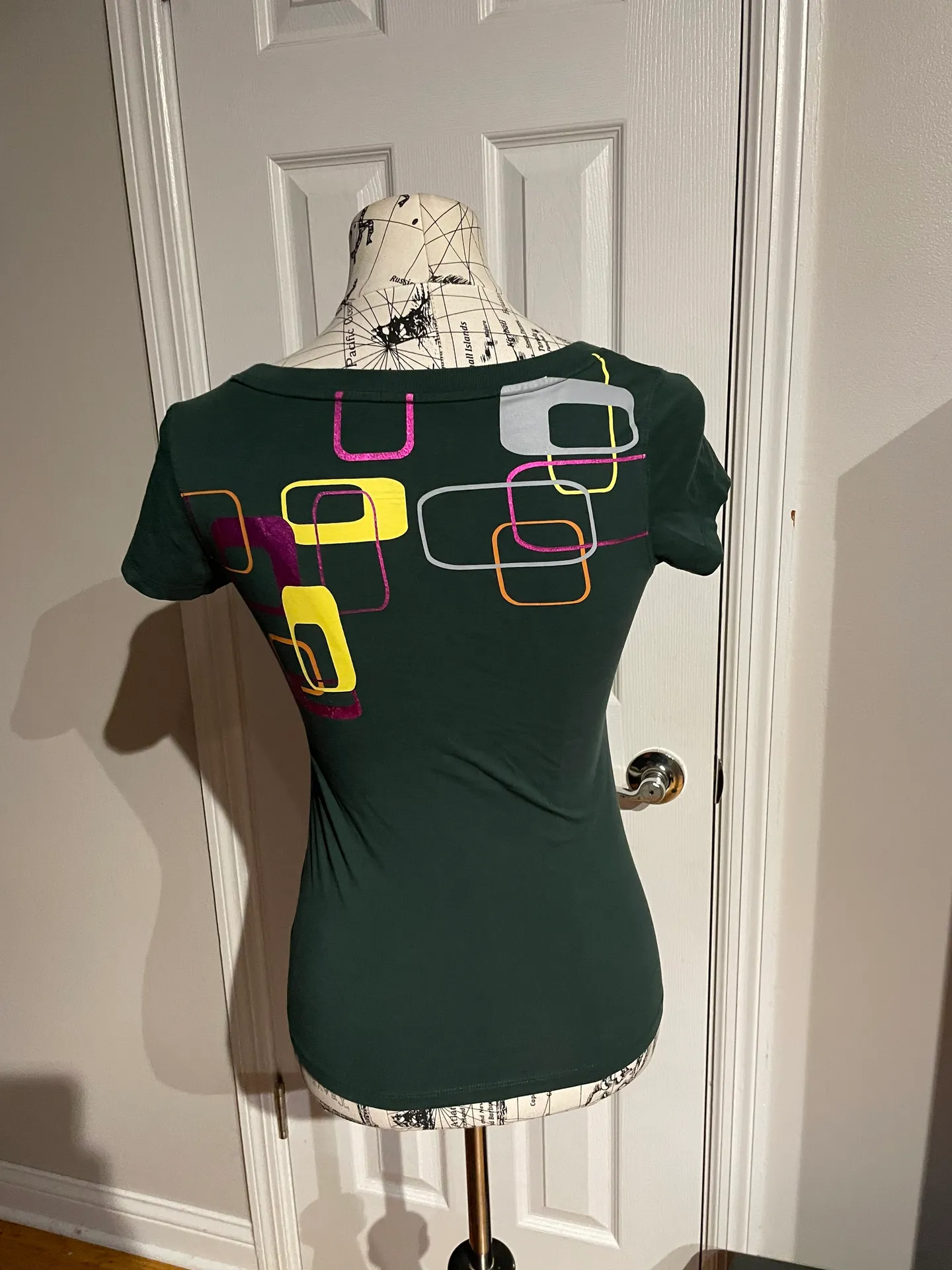 LAND VAN JEANS All along in possession At ease of volitation in my love y2k tee Muscle Short Sleeve Green Size M - Image 3