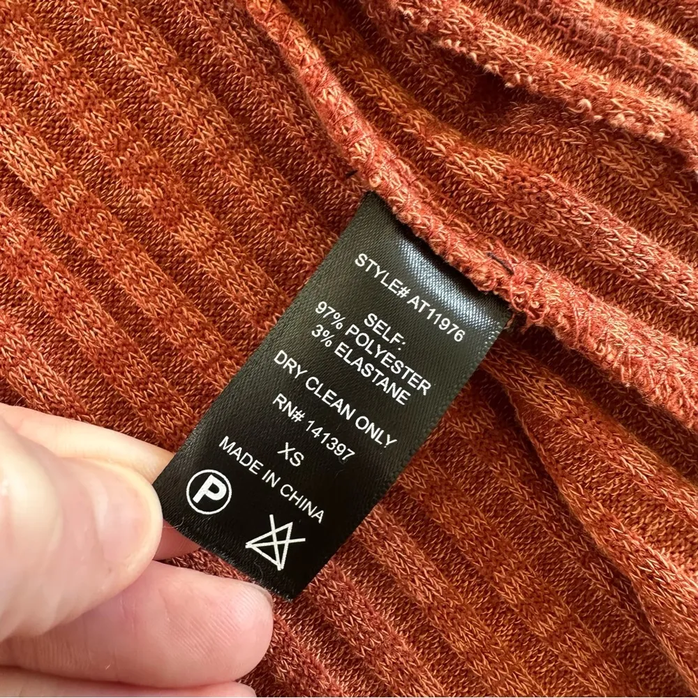 ASTR The Label Rust Cowl Neck Sleeveless Sweater - Image 5