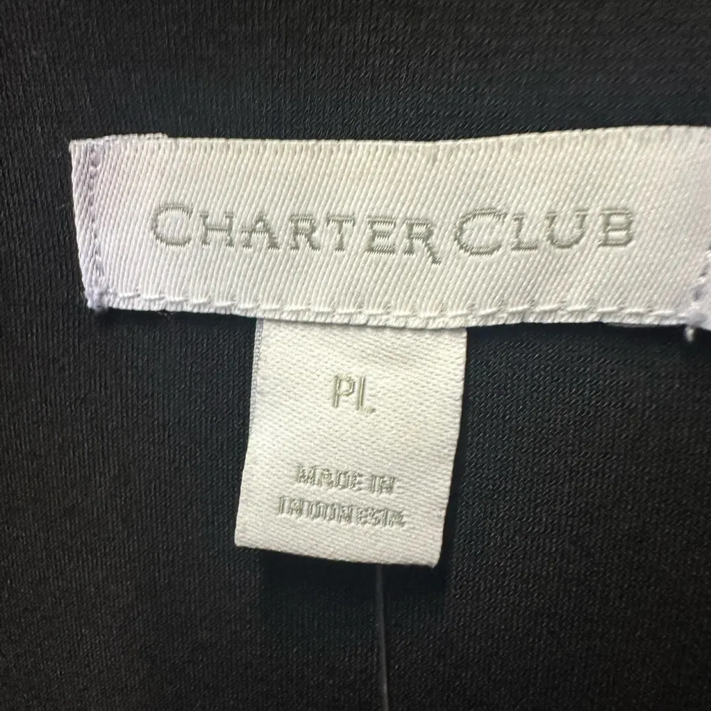Charter Club Black Long Sleeve Dress - Image 4