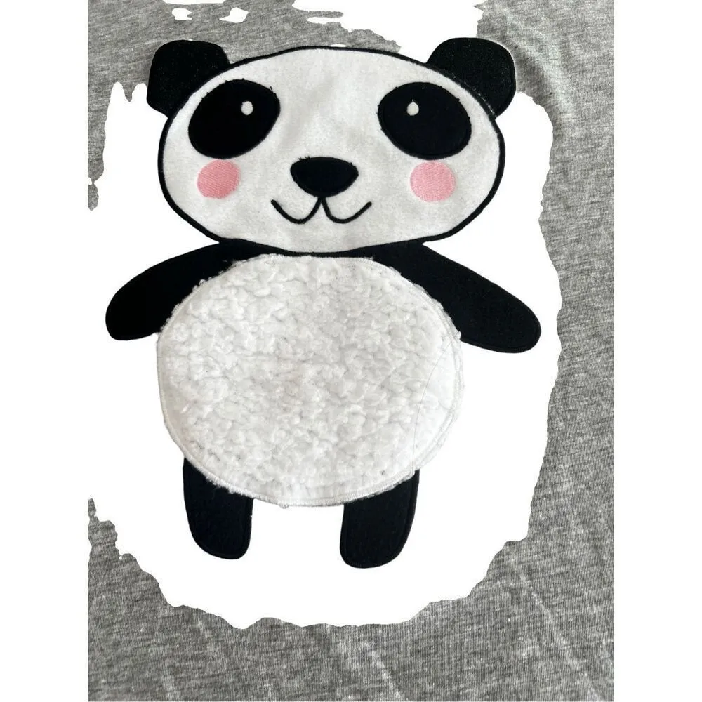 Panda pajama top size M Gray Size M - Image 6